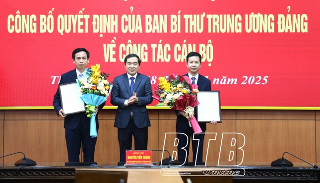 Ban Bí thư Trung ương Đảng chỉ định, chuẩn y nhân sự ở 4 tỉnh- Ảnh 3.