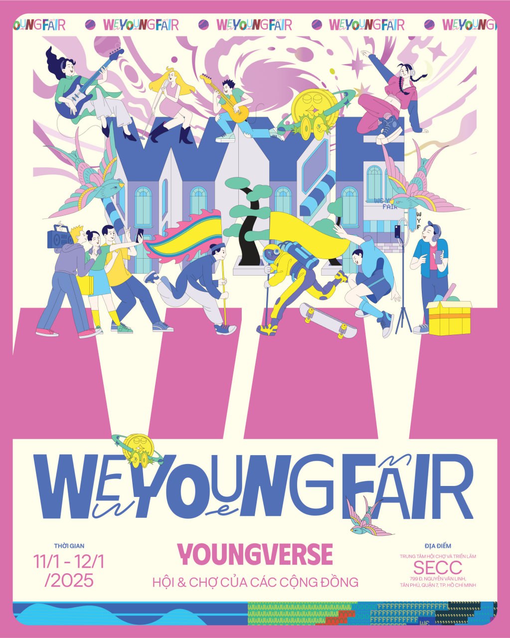WeYoung Fair - sân chơi bùng nổ của WeYoung: Tái hiện đời sống trẻ đầy sắc màu với loạt trải nghiệm đặc biệt chưa từng có- Ảnh 1. WeYoung Fair - sân chơi bùng nổ của WeYoung: Tái hiện đời sống trẻ đầy sắc màu với loạt trải nghiệm đặc biệt chưa từng có- Ảnh 1.