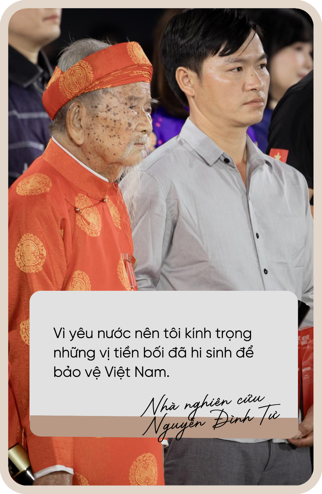 “Tôi là người Việt Nam, dù sống chết vẫn là người Việt Nam” - cụ ông 104 tuổi tự nhận lạc hậu và câu chuyện từ nhỏ tới giờ giữ nguyên 1 thứ quý giá- Ảnh 4.