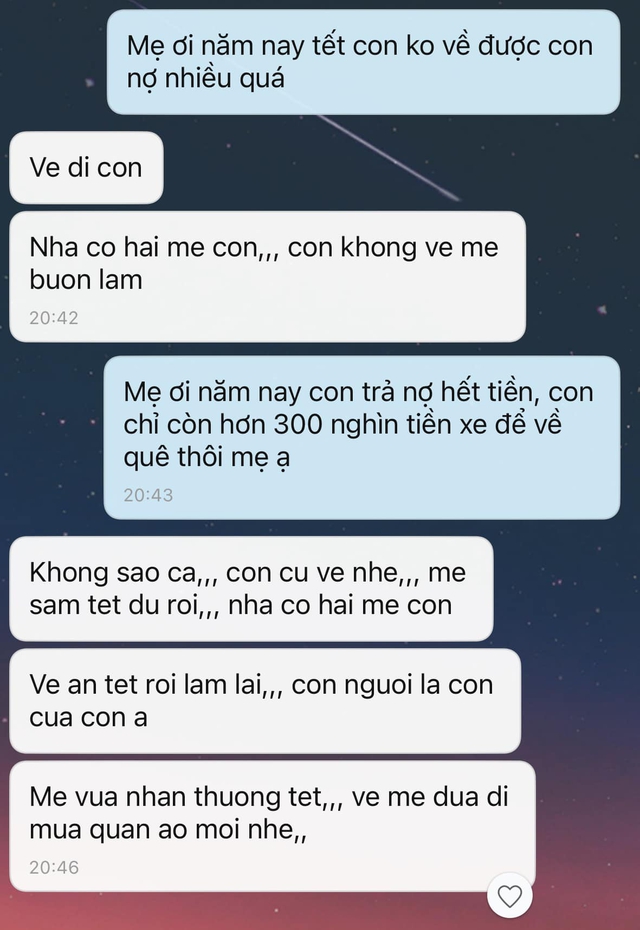 Cô gái 29 tuổi thông báo vỡ nợ, xấu hổ không muốn về ăn Tết, câu nói bất ngờ của mẹ khiến con gái khóc nghẹn- Ảnh 1.