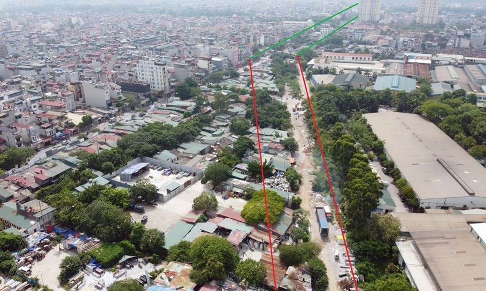 Hà Nội: Quận Hoàng Mai dự kiến sẽ thu hồi hơn 1.400m2 liên quan đến 24 thửa đất để nâng cấp, mở rộng đường Lĩnh Nam- Ảnh 1.