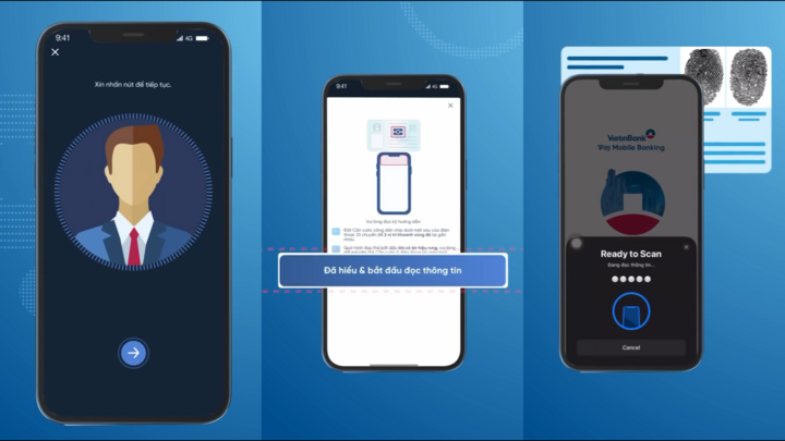 Cách xác thực sinh trắc học ngân hàng Vietcombank, Vietinbank, BIDV, VPBank- Ảnh 5.