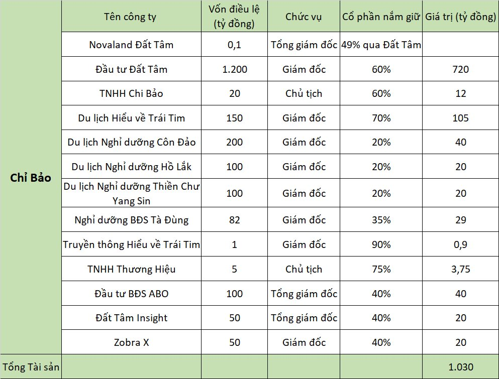 Nam diễn viên làm CEO công ty con vừa bị giảm VĐL từ 100 tỷ về 100 triệu của Novaland: Nắm khối tài sản nghìn tỷ- Ảnh 2.