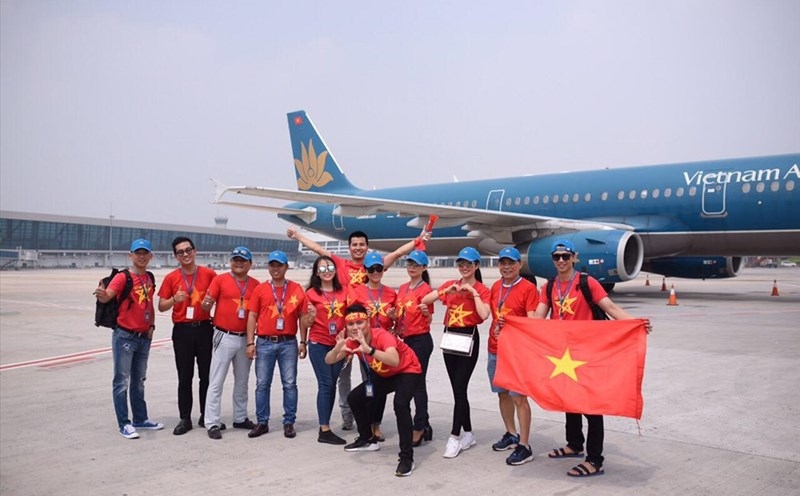 Đưa "siêu máy bay" vào khai thác, Vietnam Airlines tiếp lửa cho tuyển Việt Nam- Ảnh 1.