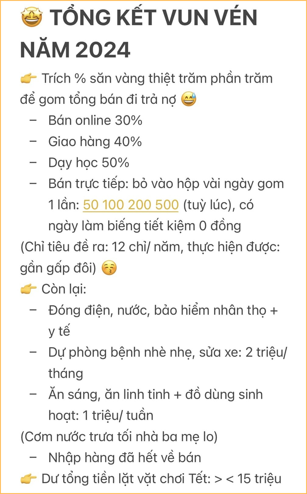 Đầu năm quyết tâm mua 1 chỉ vàng mỗi tháng, cuối năm vượt chỉ tiêu tích sản được hơn 2 cây!- Ảnh 1.