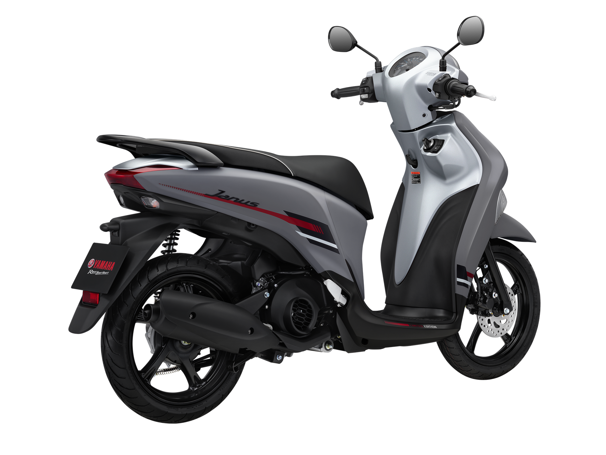 Yamaha Janus 125 thế hệ mới ra mắt Việt Nam: Thay đổi thiết kế, yên chống nóng, lốp không săm, cốp lớn hơn song vẫn thua Honda Vision- Ảnh 14.