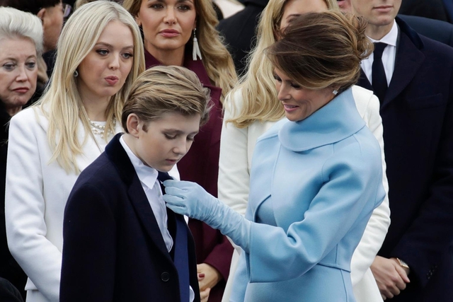 Barron Trump 8 năm trước và bây giờ: Hình ảnh trước - sau khiến người ta kinh ngạc!- Ảnh 6.