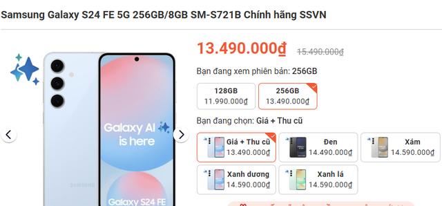 Điện thoại giá rẻ thay thế Galaxy S24 giảm giá trước Tết: Thiết kế bóng bẩy, màn hình lớn, AI đỉnh cao- Ảnh 1.