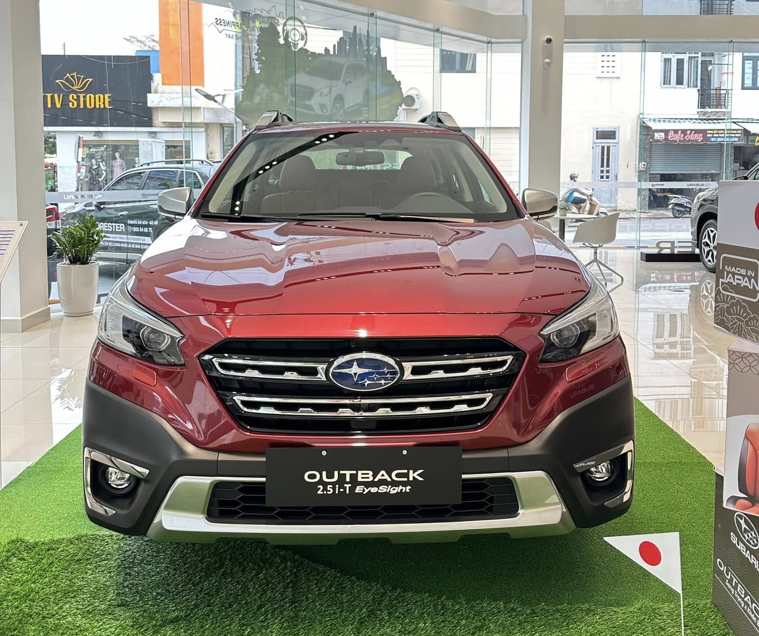 Subaru Outback giảm giá 500 triệu tại đại lý dịp cận Tết: Giá thực tế còn gần 1,6 tỷ đồng, tiệm cận Palisade bản 'full option'- Ảnh 2.