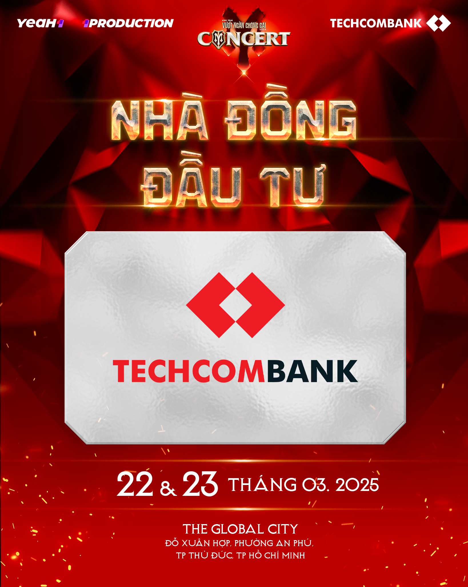 Techcombank công bố cách "săn vé" concert Anh Trai Vượt Ngàn Chông Gai vào tháng 3/2025