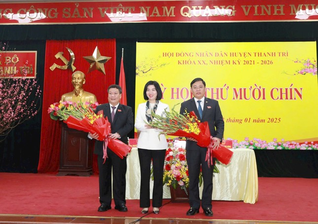 Hà Nội: Bí thư Huyện ủy Thanh Trì được bầu giữ chức Chủ tịch HĐND huyện- Ảnh 1.