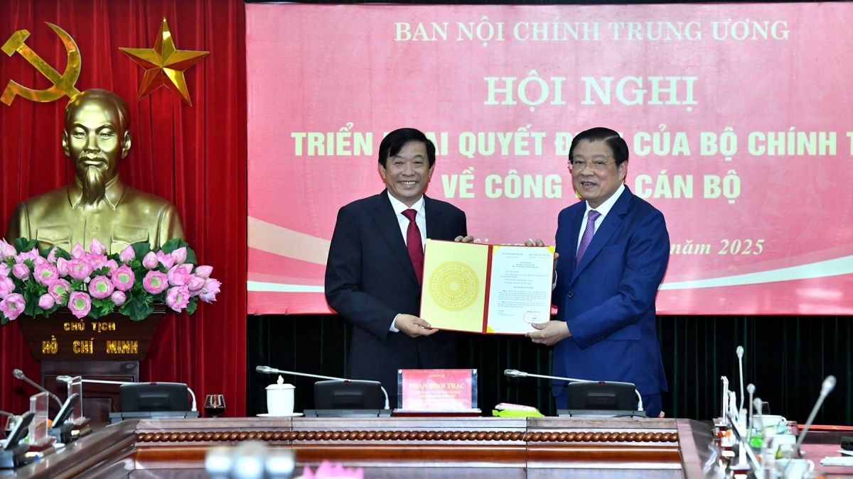 Ông Bùi Văn Nghiêm giữ chức Phó Trưởng Ban Nội chính Trung ương- Ảnh 1.