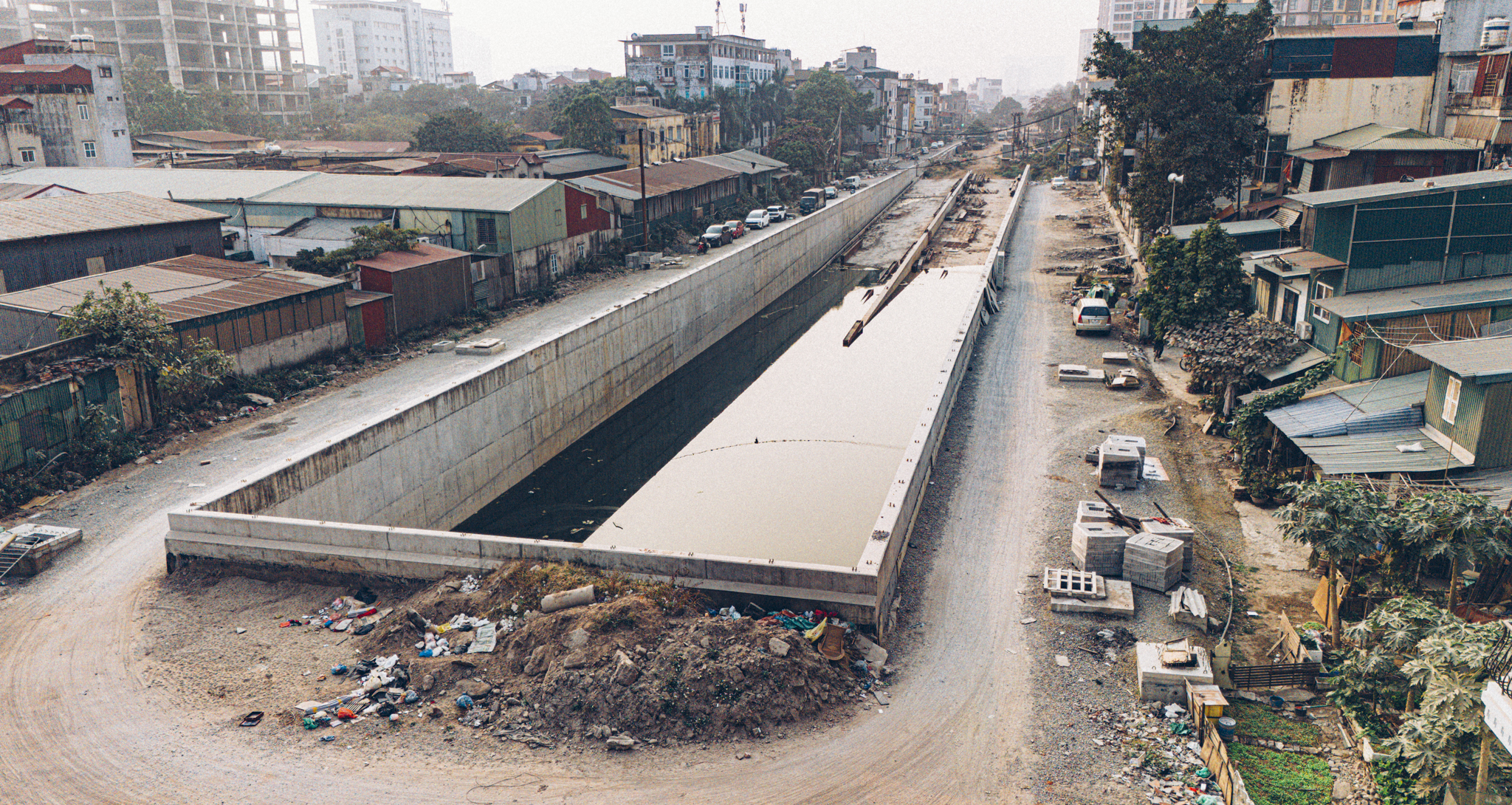 Toàn cảnh hầm đầu tiên ở Hà Nội chui qua đường sắt, trị giá 800 tỷ, sẽ hoàn thành trong năm nay- Ảnh 7.