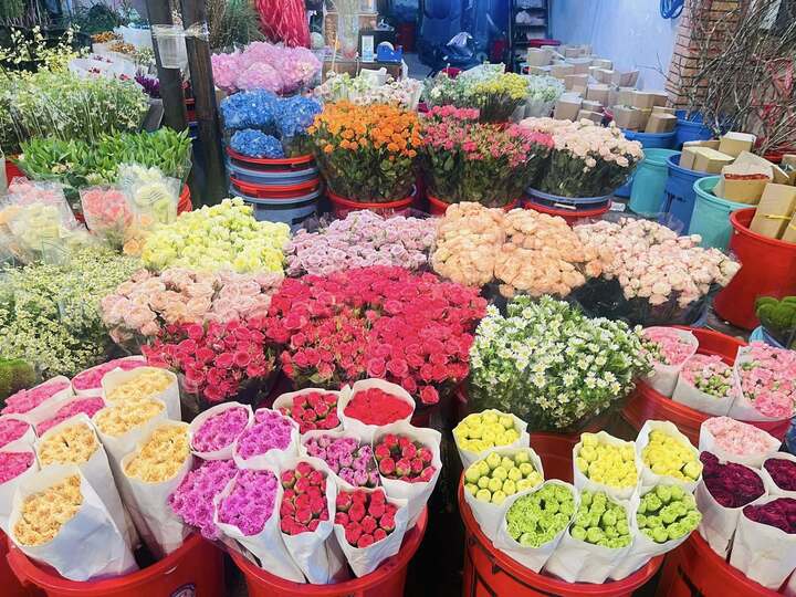 7 chợ hoa Tết nổi tiếng ở TP.HCM 'khách cứ đến là ôm hoa về'- Ảnh 4. 7 chợ hoa Tết nổi tiếng ở TP.HCM 'khách cứ đến là ôm hoa về'- Ảnh 4.