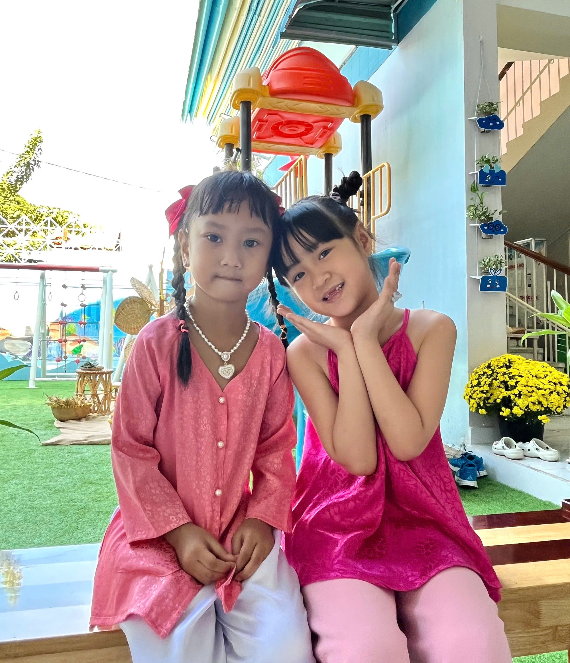 Một trường mầm non công lập có hoạt động tổng kết năm 