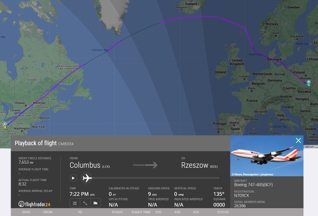 Ba máy bay chở hàng Boeing 747 của Mỹ hạ cánh tại 'cửa ngõ' viện trợ cho Ukraine- Ảnh 3.