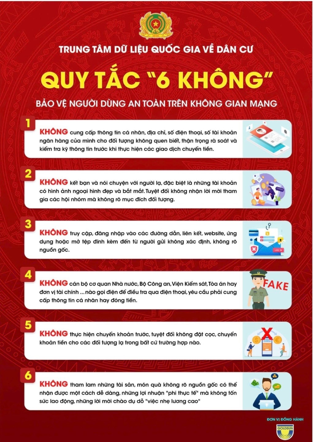 Quy tắc “6 KHÔNG” ai cũng nên biết để tránh bị lừa đảo chiếm đoạt tài sản- Ảnh 1. Quy tắc “6 KHÔNG” ai cũng nên biết để tránh bị lừa đảo chiếm đoạt tài sản- Ảnh 1.