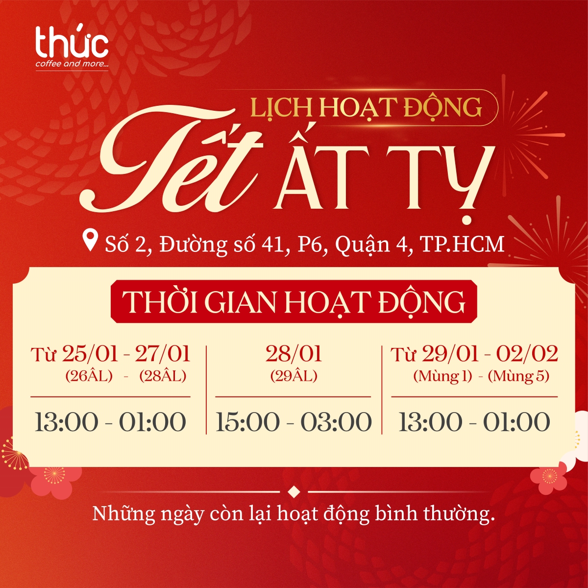 Loạt quán cà phê tại TP.HCM thắng Tết 1-0: Mở xuyên từ đêm giao thừa đến sáng mùng 1, khách thoải mái 