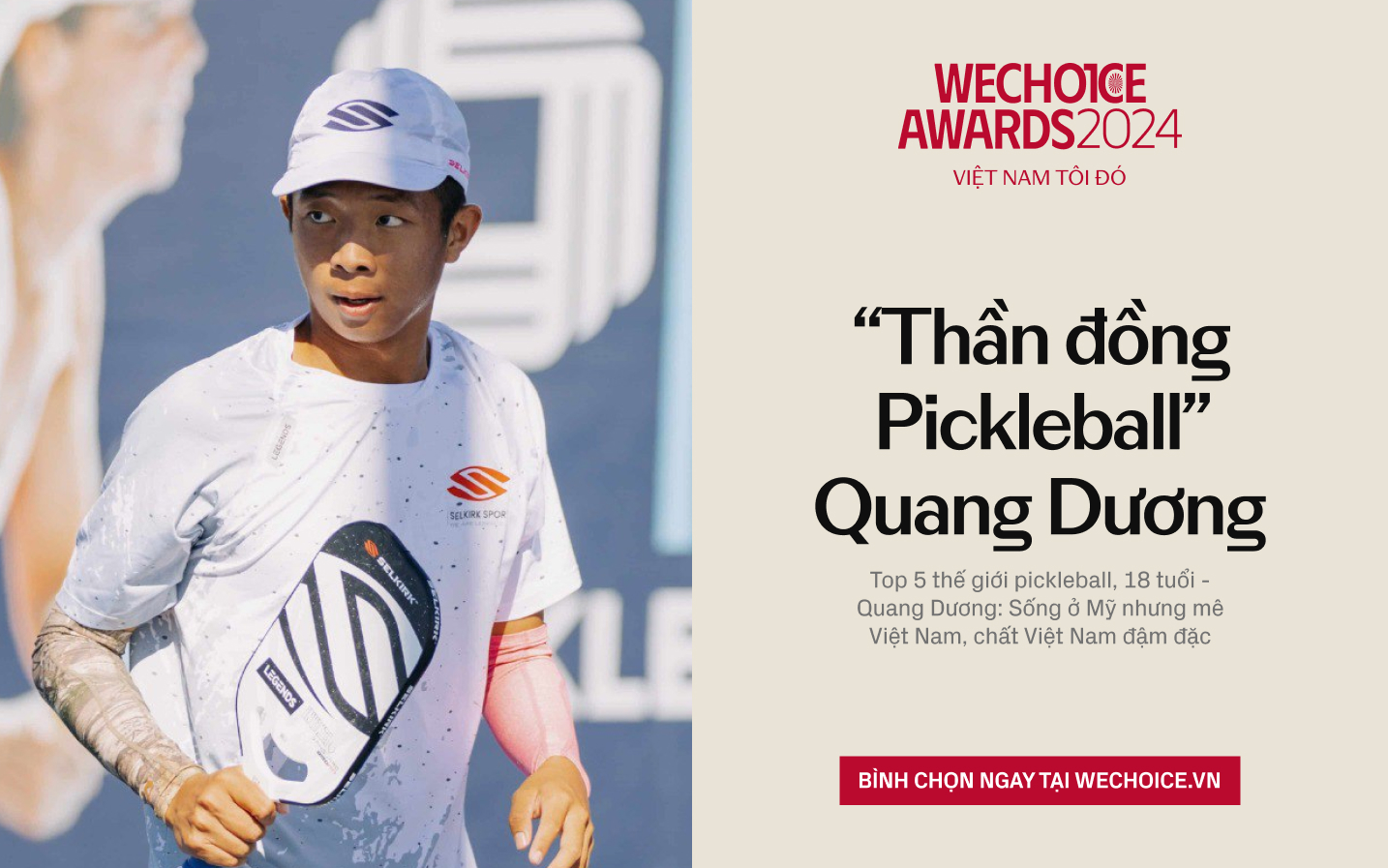 Top 5 thế giới pickleball, Quang Dương 18 tuổi: Sống ở Mỹ nhưng mê Việt Nam, chất Việt Nam đậm đặc- Ảnh 17.