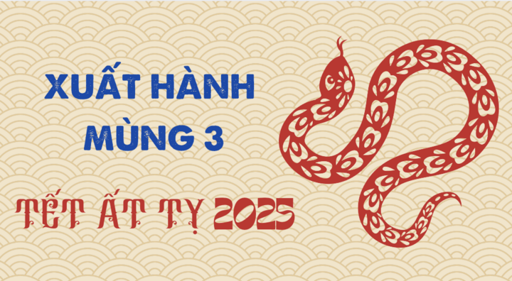 Hướng tốt, giờ đẹp xuất hành mùng 3 Tết Ất Tỵ 2025- Ảnh 1.