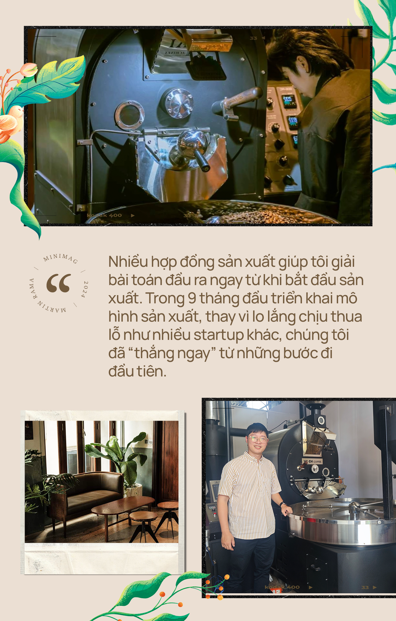 Founder chuỗi cafe Hầm Trú Ẩn, sở hữu địa điểm vàng 3500m2 giữa Hà Nội: Mạnh tay đánh thẳng vào khâu sản xuất, kiên trì ‘lên núi tầm hương’, tìm ‘cửa sống’ giữa lúc thị trường F&B hoá đại dương đỏ- Ảnh 3.