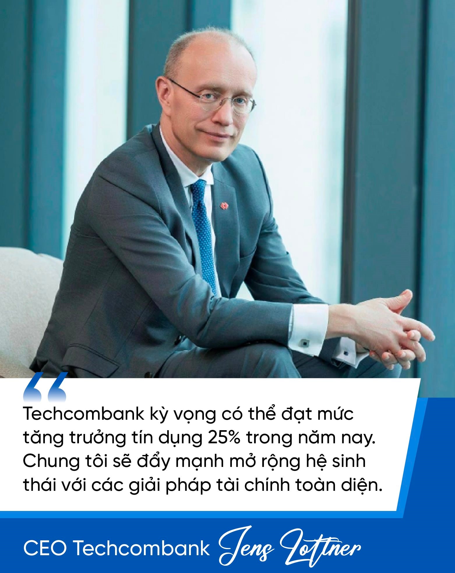 CEO các ngân hàng nói gì về lãi suất, tín dụng, triển vọng kinh doanh năm 2025?- Ảnh 2.