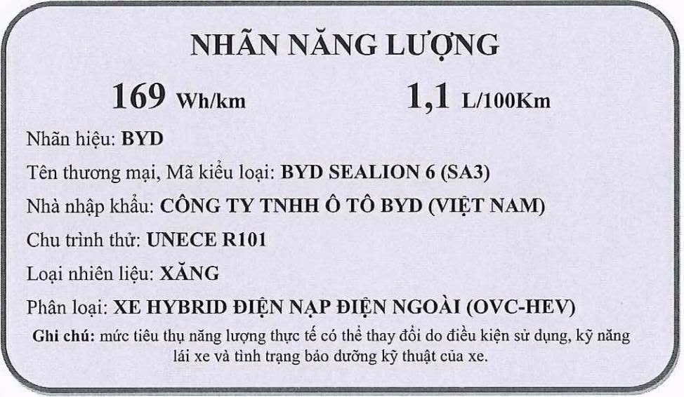 SUV hybrid đầu tiên của BYD tiến gần thêm 1 bước ra mắt khách Việt: siêu tiết kiệm xăng chỉ 1,1 lít/100 km, thách thức trực tiếp Honda CR-V- Ảnh 5.