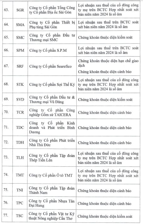 84 mã chứng khoán bị HoSE cắt margin quý 1/2025: HVN, HAG, QCG, ITA cùng hàng loạt cổ phiếu “hot” nằm trong danh sách- Ảnh 6.