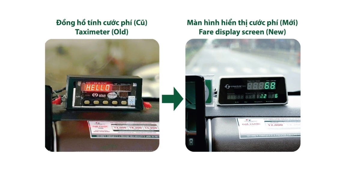 Ông lớn taxi truyền thống chơi lớn: Thay toàn bộ màn hình hiển thị cước phí, thêm công nghệ "chốt giá" độc lạ- Ảnh 2.