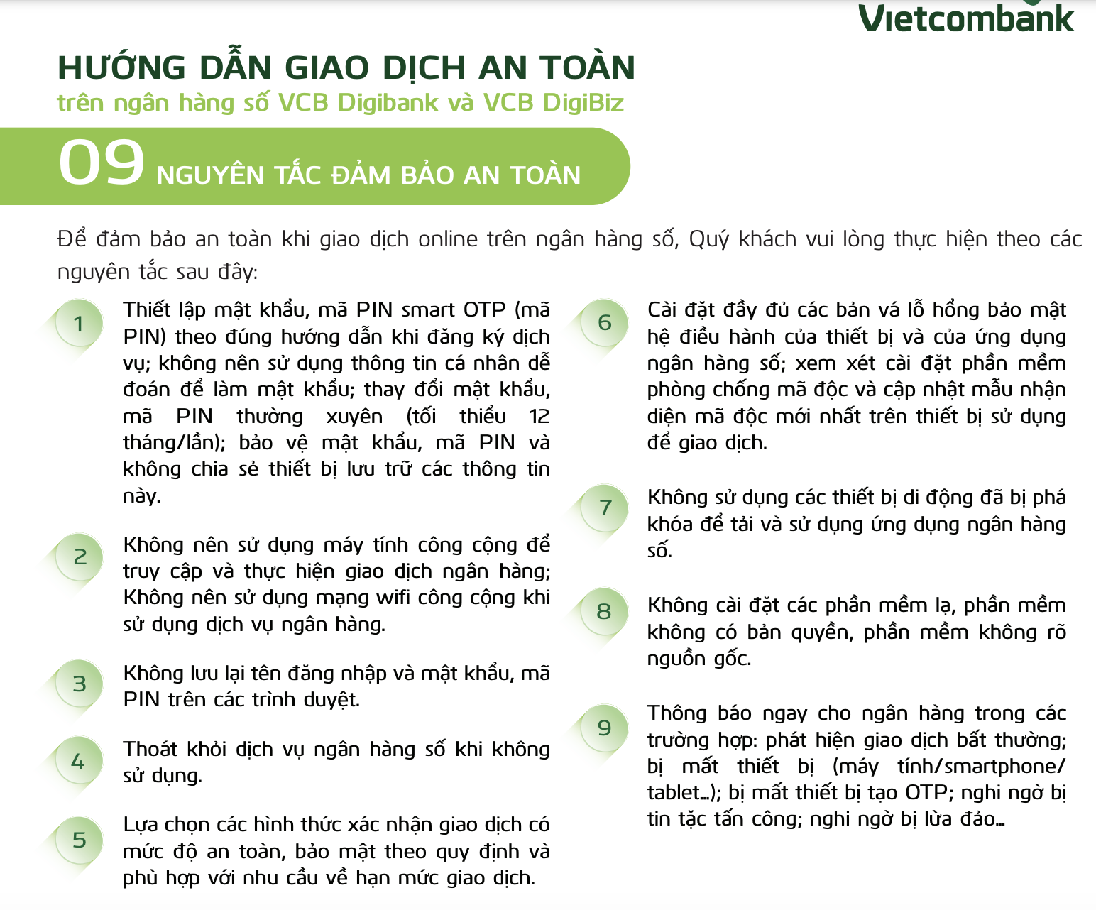 Vietcombank ra thông báo quan trọng dành cho người dùng- Ảnh 2.