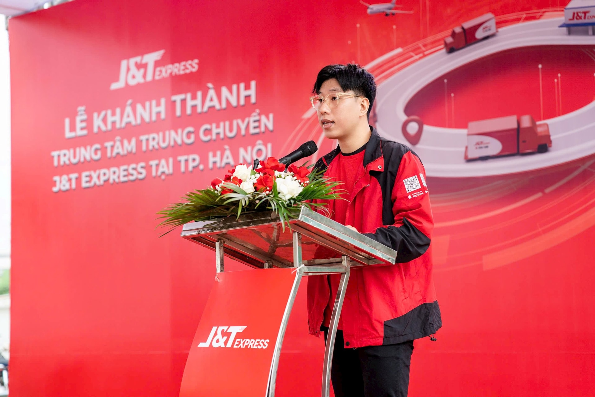 J&T Express khai trương trung tâm trung chuyển lớn nhất miền Bắc: quy mô 38.000 m2, 23 cổng hàng vào, 150 cổng hàng ra, xử lý 99.000 đơn/giờ- Ảnh 2.