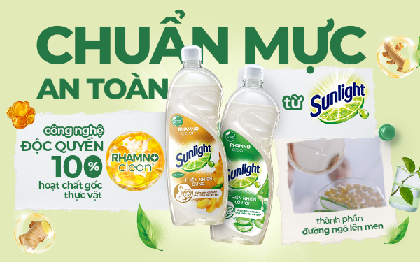 Sunlight tiên phong với chất làm sạch từ đường ngô lên men- Ảnh 1.