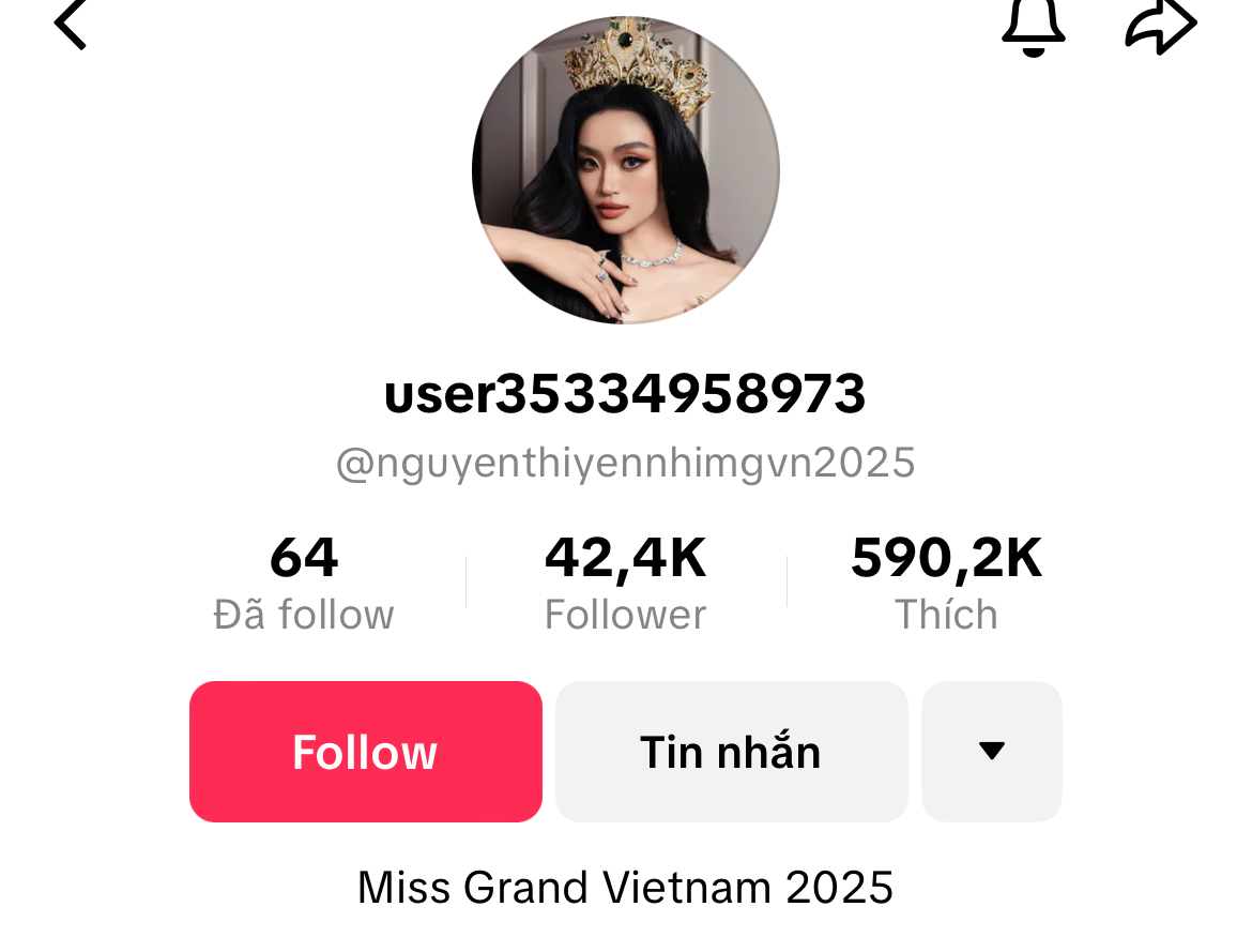 Hoa hậu Yến Nhi gặp 