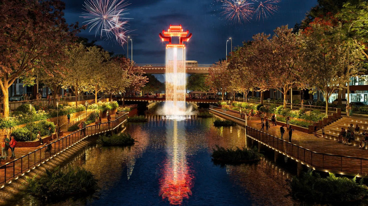 Hé lộ hình ảnh quảng trường, công viên 2 bờ sông Tô Lịch trong tương lai- Ảnh 6.