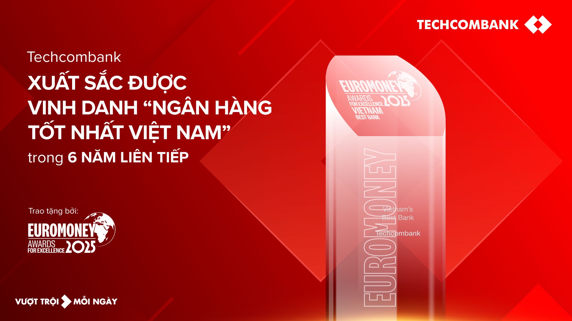 Techcombank lần thứ 6 liên tiếp được Euromoney vinh danh “Ngân hàng tốt nhất Việt Nam”- Ảnh 1.