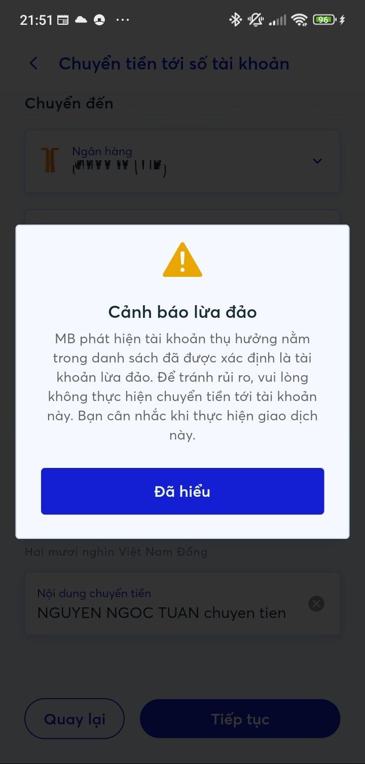 Người dùng Vietcombank, VietinBank, BIDV... cần đặc biệt chú ý: Nhớ kỹ tính năng này trước khi chuyển tiền- Ảnh 1. Người dùng Vietcombank, VietinBank, BIDV... cần đặc biệt chú ý: Nhớ kỹ tính năng này trước khi chuyển tiền- Ảnh 1.