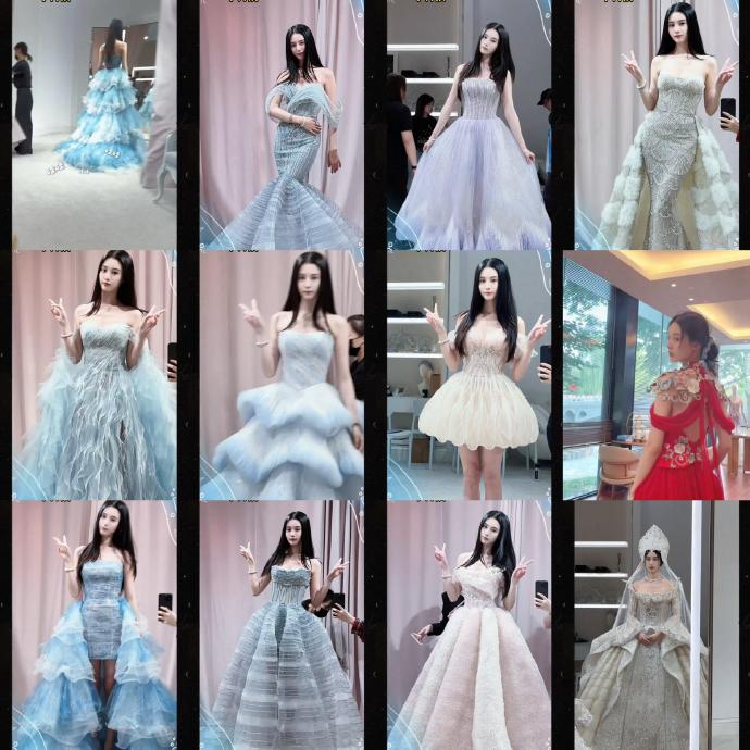 Nàng thơ gen Z thử 12 chiếc váy cưới trước thềm hôn lễ với Nàng thơ gen Z thử 12 chiếc váy cưới trước thềm hôn lễ với