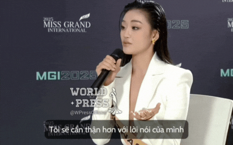 Hoa hậu Yến Nhi sững người khi bị chủ tịch Miss Grand hỏi về livestream nói xấu Sen Vàng- Ảnh 2. Hoa hậu Yến Nhi sững người khi bị chủ tịch Miss Grand hỏi về livestream nói xấu Sen Vàng- Ảnh 2.