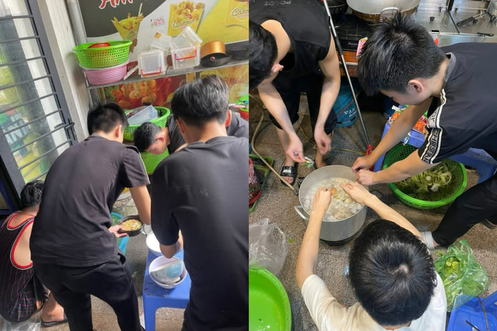 Chủ quán ăn ở Thái Nguyên hỗ trợ sinh viên sạc điện, ăn uống miễn phí- Ảnh 3.