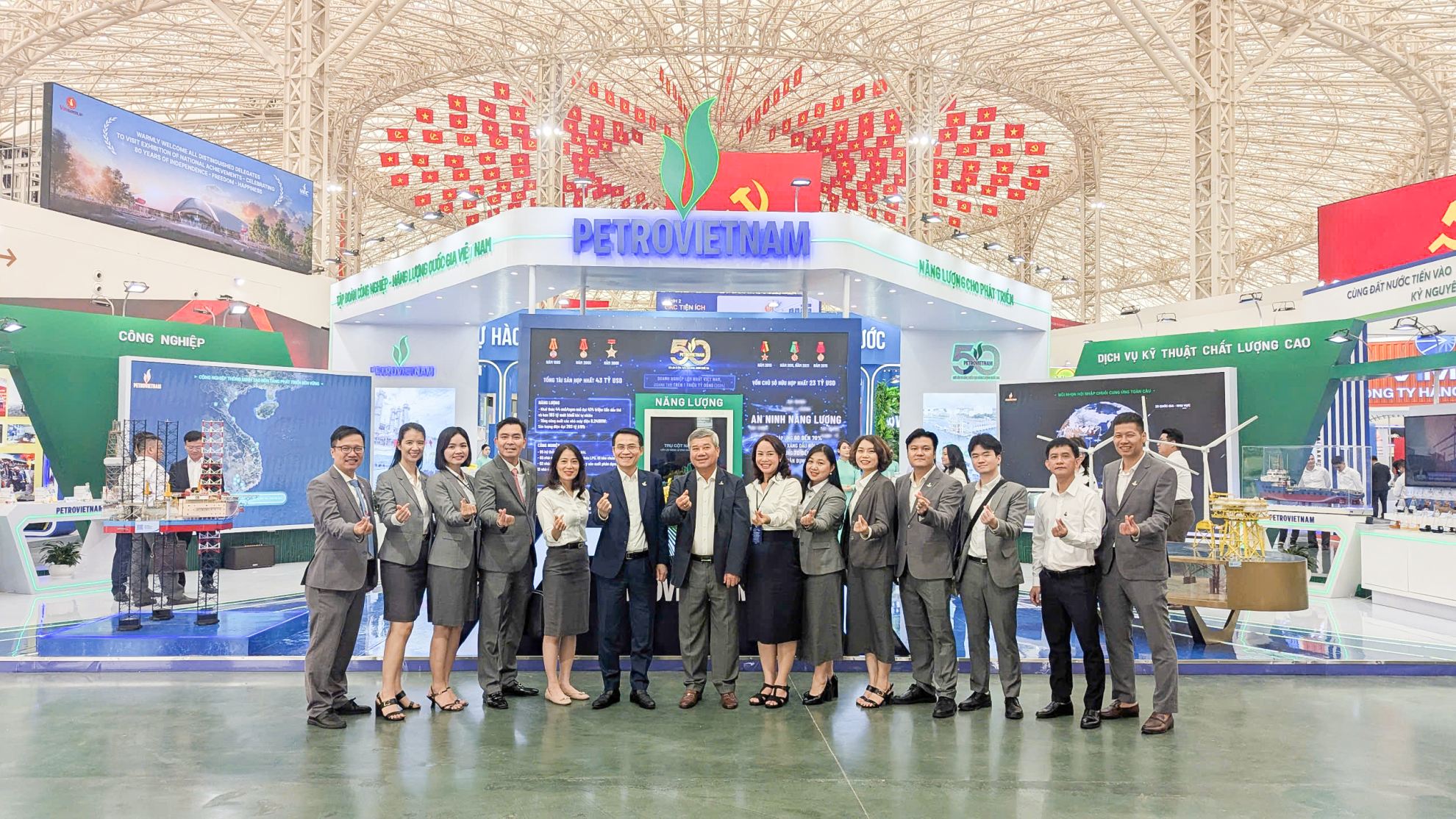 PVEP tham gia tích cực tại Triển lãm thành tựu 80 năm phát triển đất nước- Ảnh 2. PVEP tham gia tích cực tại Triển lãm thành tựu 80 năm phát triển đất nước- Ảnh 2.