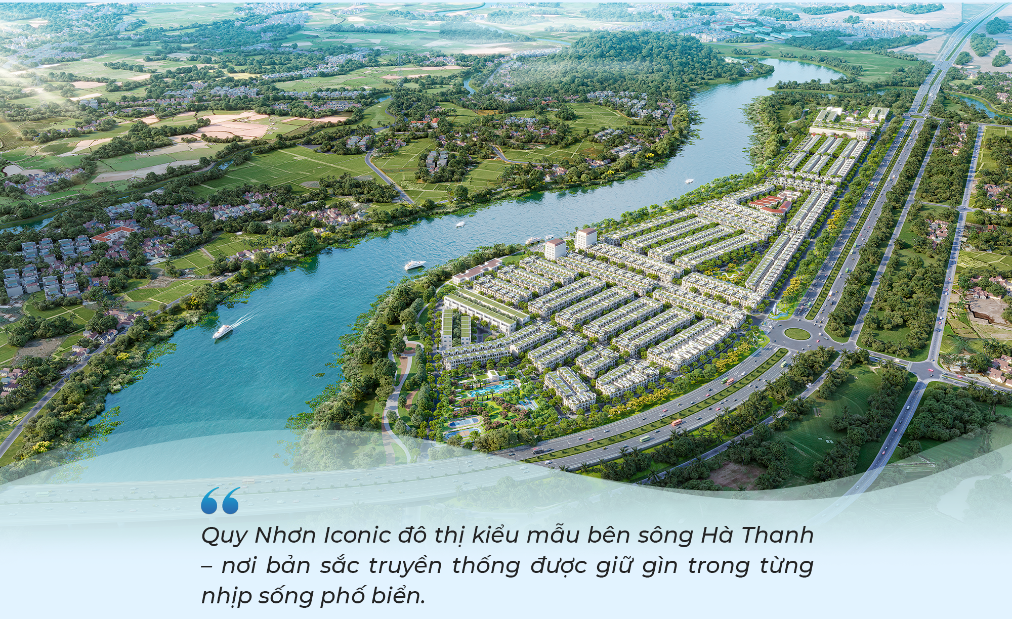 Ba giá trị kiến tạo một đô thị kiểu mẫu mới tại Quy Nhơn: An lành bên sông - Sầm uất giữa phố - Phồn hoa hướng biển- Ảnh 4.