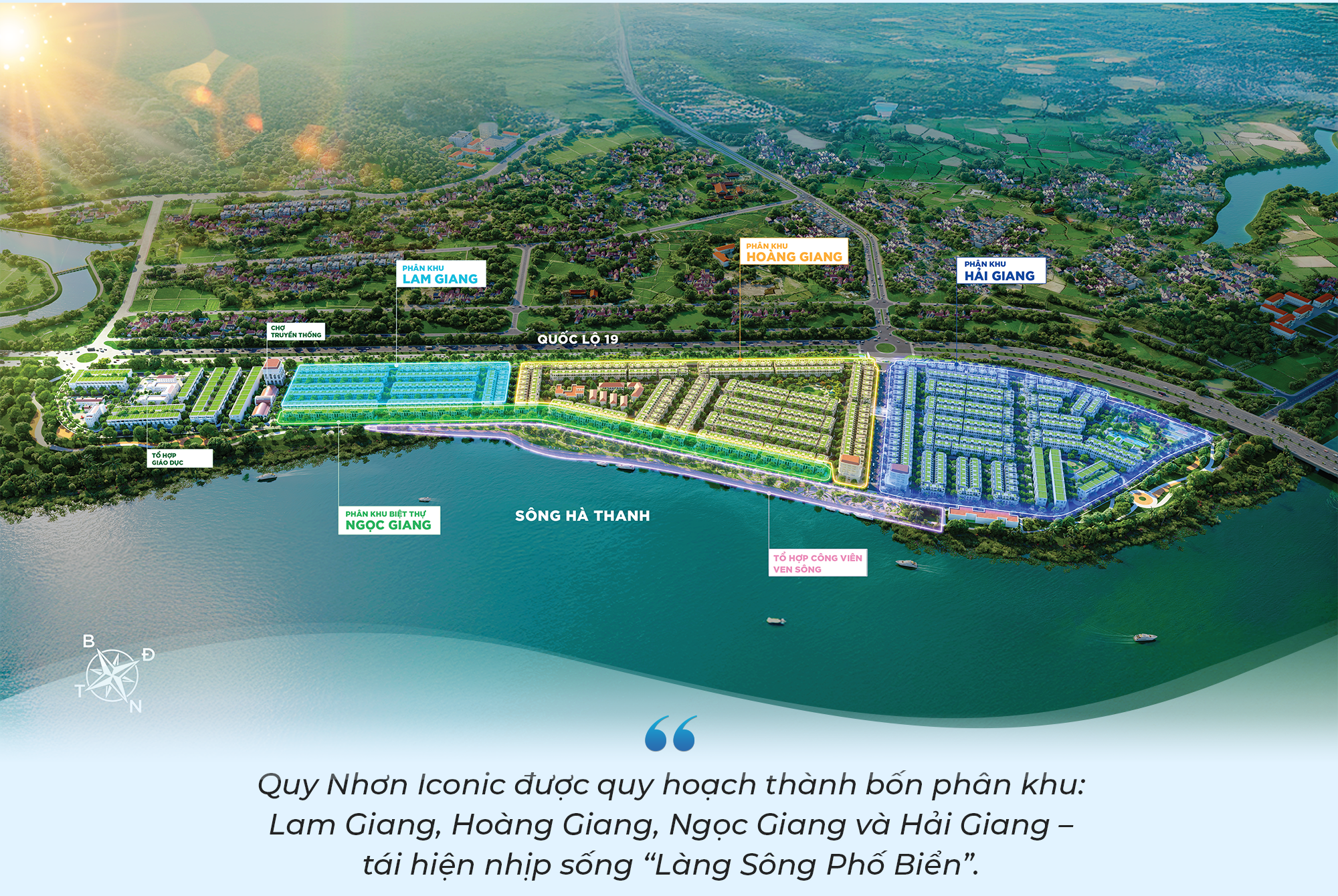 Ba giá trị kiến tạo một đô thị kiểu mẫu mới tại Quy Nhơn: An lành bên sông - Sầm uất giữa phố - Phồn hoa hướng biển- Ảnh 6.