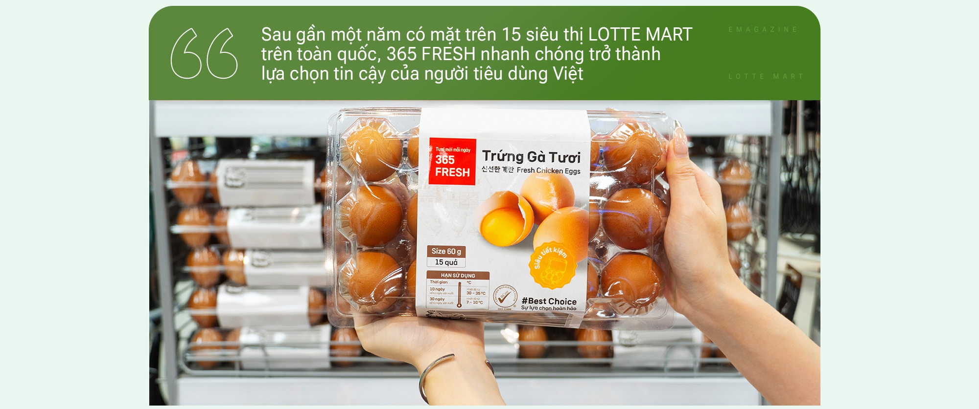 LOTTE MART nâng tầm trải nghiệm thực phẩm tươi sống chất lượng vượt trội với nhãn hiệu riêng 365 FRESH- Ảnh 2. LOTTE MART nâng tầm trải nghiệm thực phẩm tươi sống chất lượng vượt trội với nhãn hiệu riêng 365 FRESH- Ảnh 2.