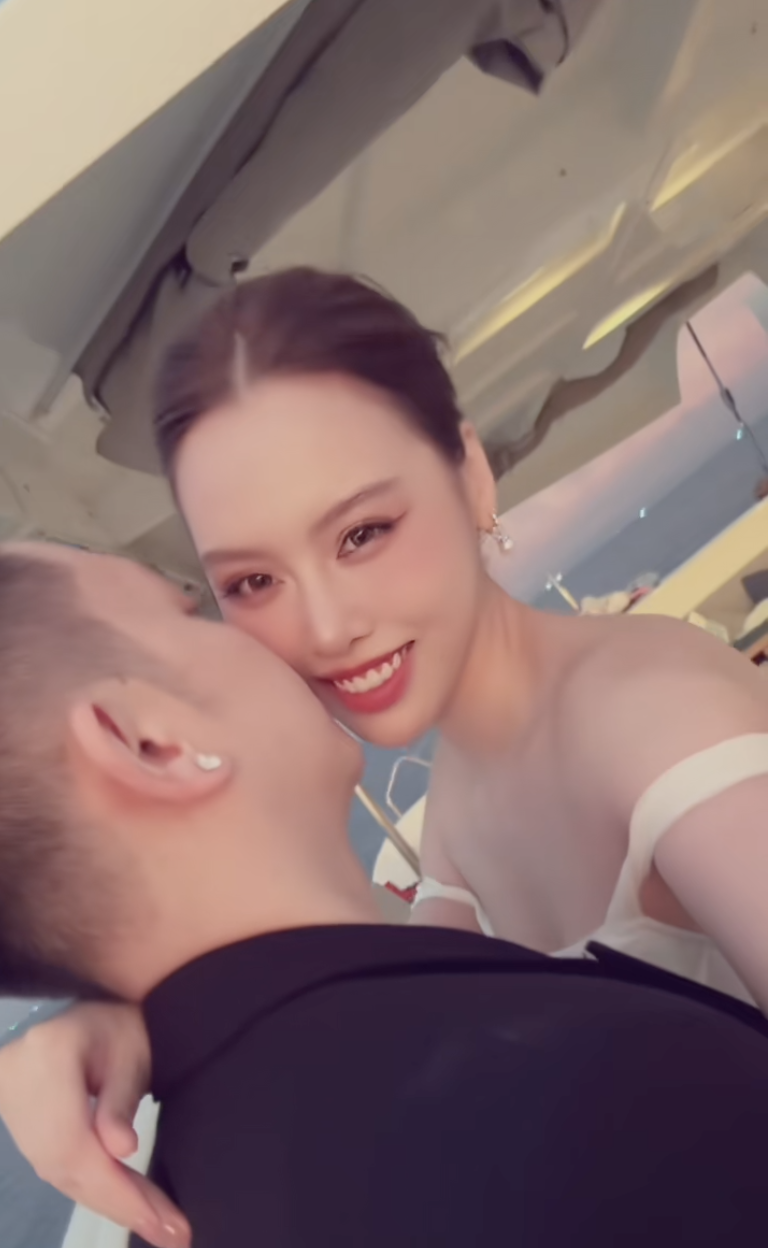 Nàng hậu gen Z và bạn trai doanh nhân đã bí mật chụp ảnh cưới- Ảnh 2. Nàng hậu gen Z và bạn trai doanh nhân đã bí mật chụp ảnh cưới- Ảnh 2.