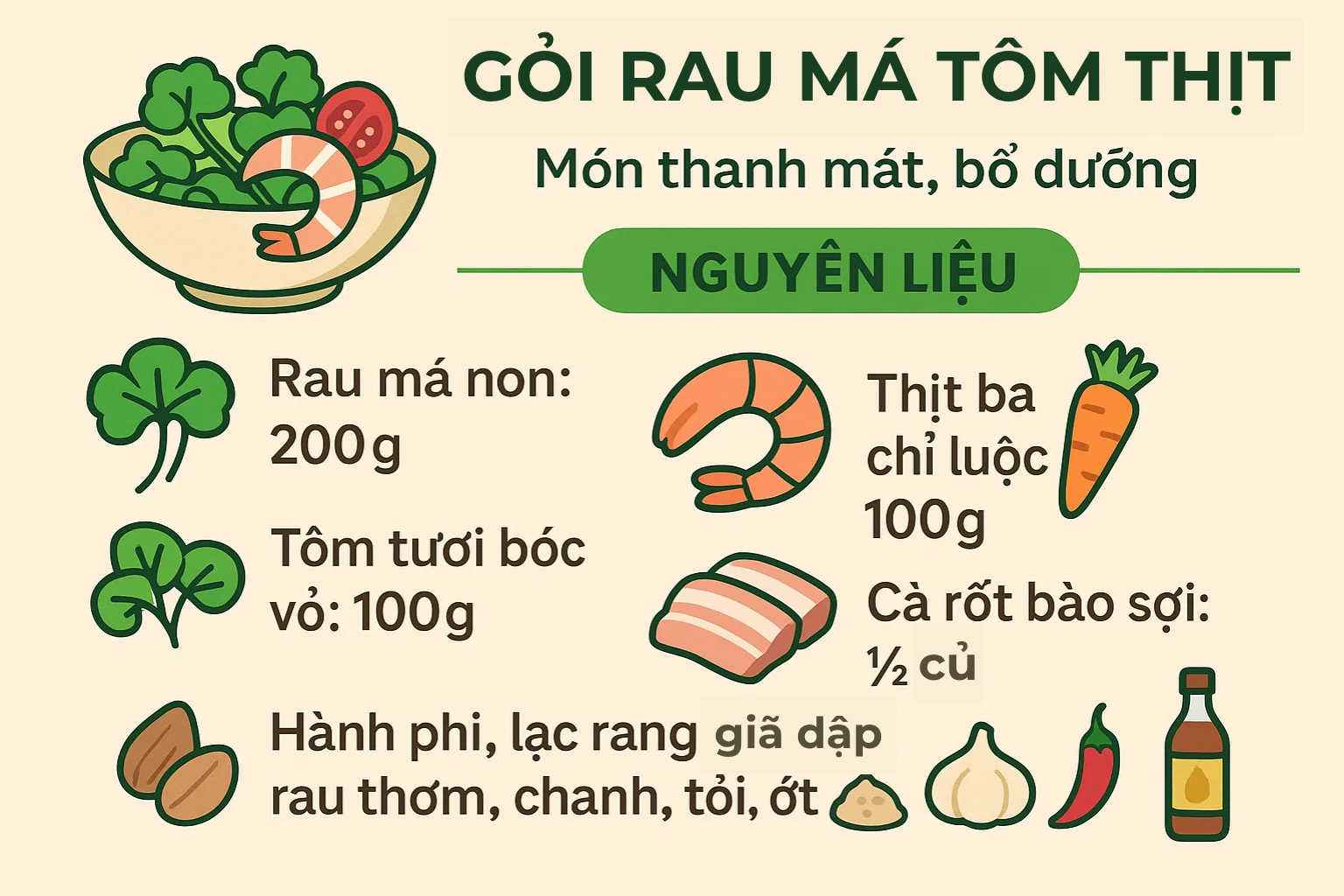 Loại rau được ví như 