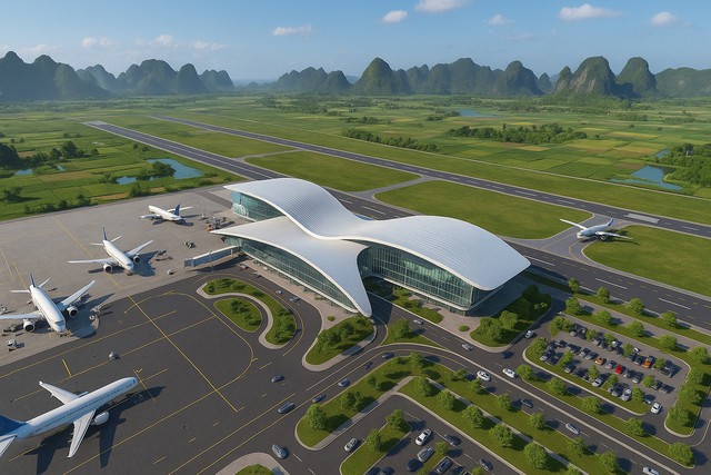 Chuyển động mới gây bất ngờ tại dự án sân bay quốc tế Ninh Bình- Ảnh 1. Chuyển động mới gây bất ngờ tại dự án sân bay quốc tế Ninh Bình- Ảnh 1.
