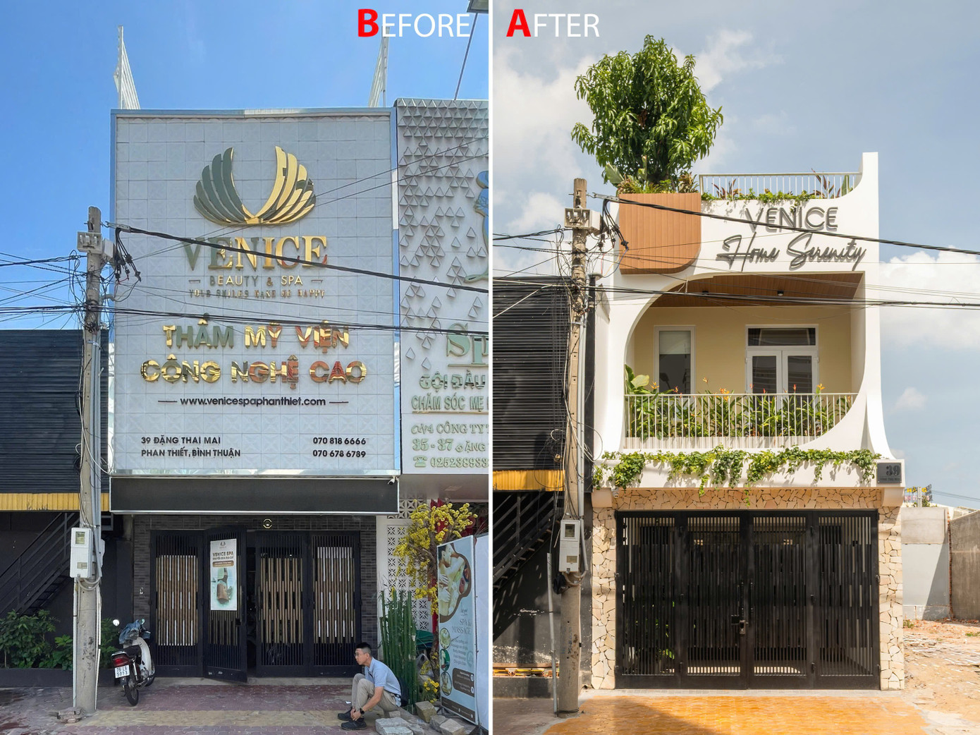 Nhà phố 2 tầng chuyển đổi chức năng với tông màu thanh lịch dễ chịu- Ảnh 1. Nhà phố 2 tầng chuyển đổi chức năng với tông màu thanh lịch dễ chịu- Ảnh 1.
