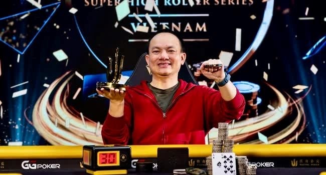 Cố vấn cao cấp, Cựu TGĐ Nexttech bị bắt cùng Shark Bình: Người nổi tiếng trong giới Poker Việt Nam, từng vô địch giải đấu mang về hàng triệu USD- Ảnh 3.
