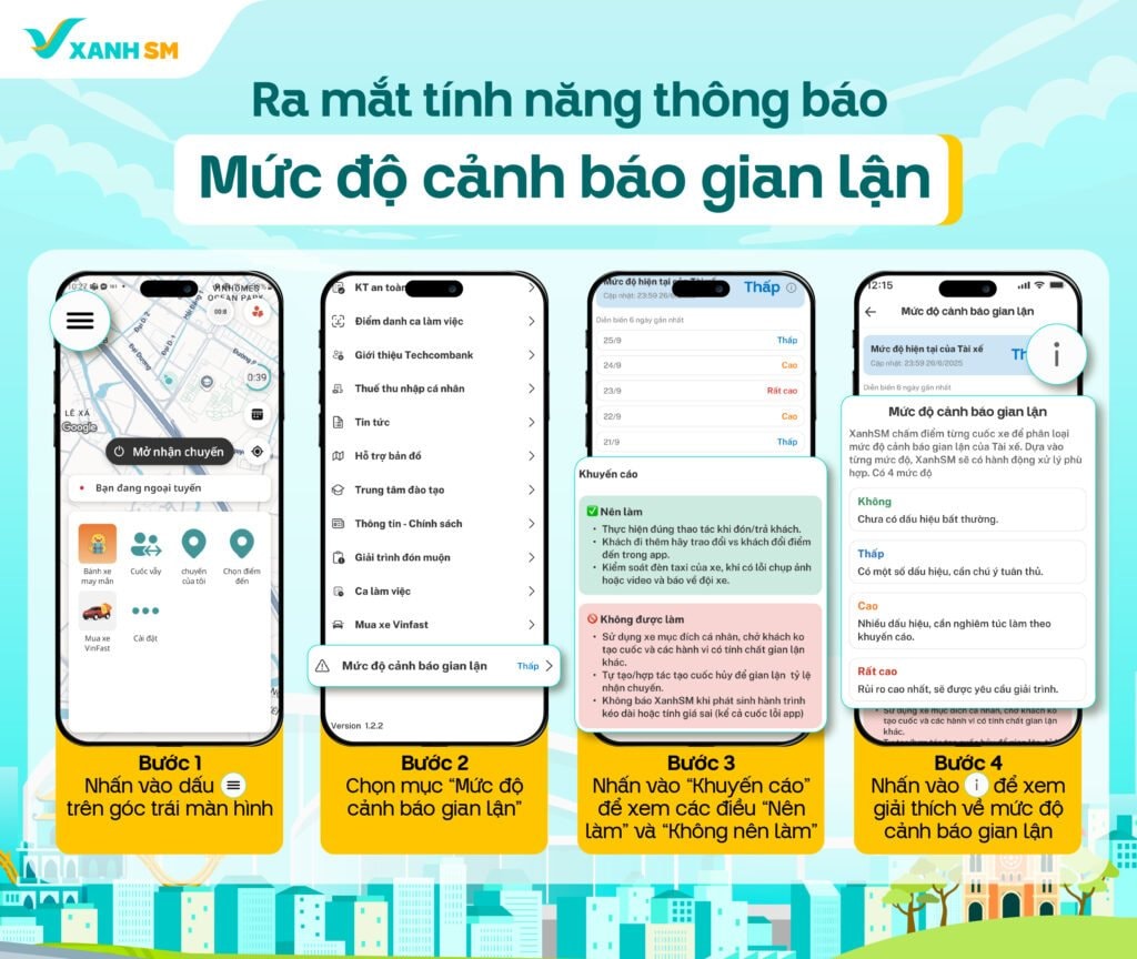 Xanh SM ra mắt tính năng mới- Ảnh 2. Xanh SM ra mắt tính năng mới- Ảnh 2.