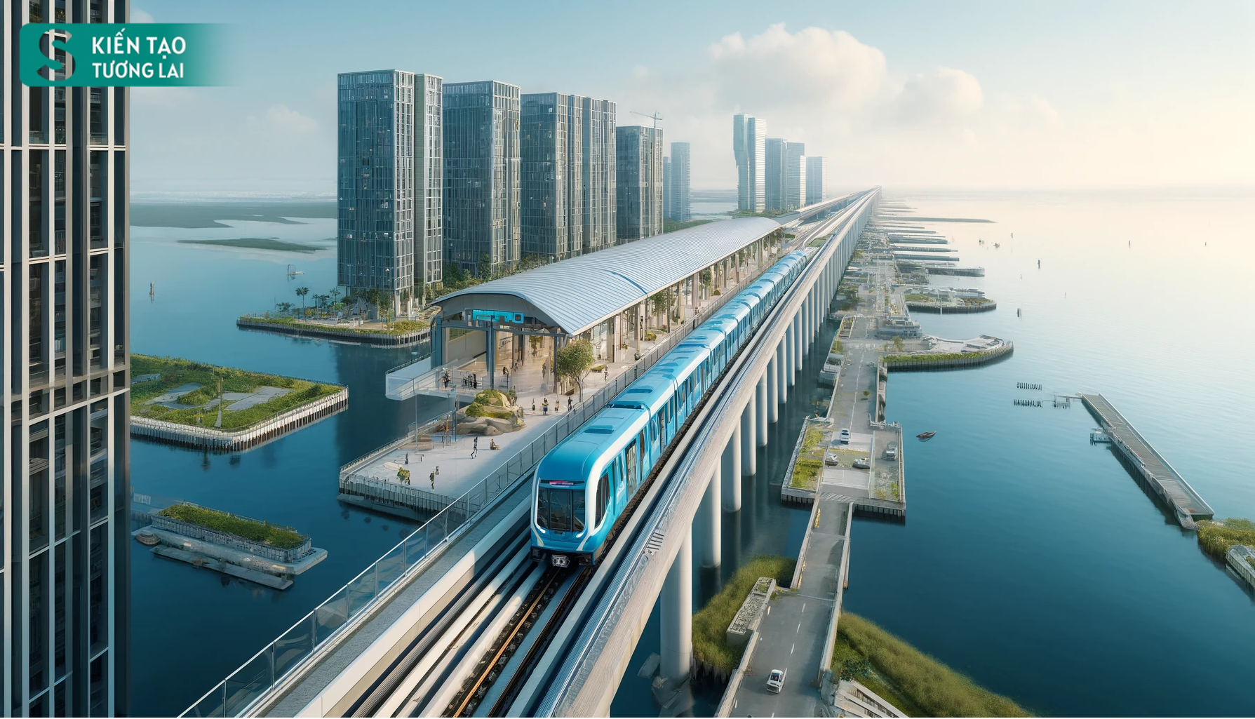 Choáng ngợp cảnh đại công trình 10 tỷ USD của Vingroup sau vài năm nữa, sẽ chạm tay vào Choáng ngợp cảnh đại công trình 10 tỷ USD của Vingroup sau vài năm nữa, sẽ chạm tay vào